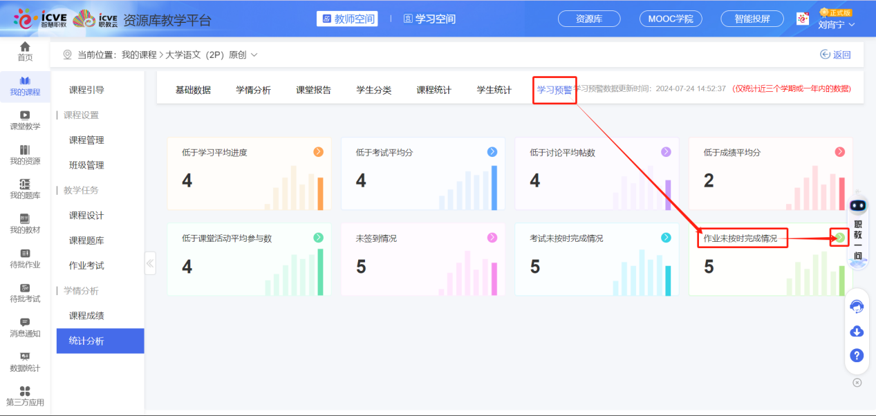 学习预警