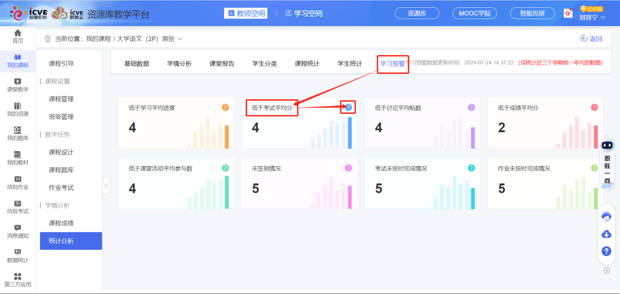 学习预警