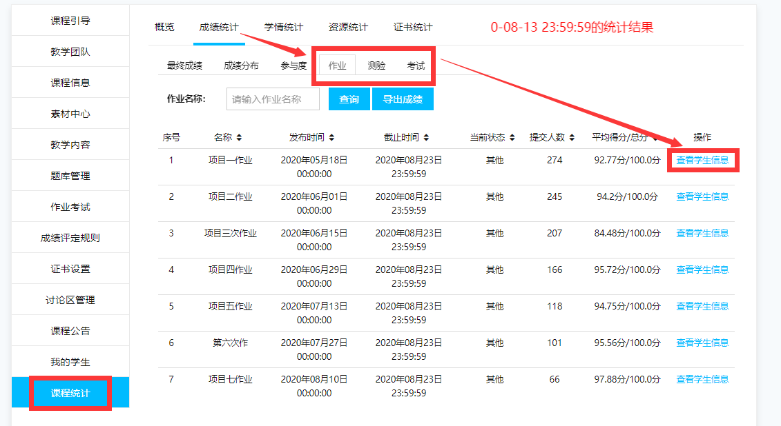 成绩统计4：