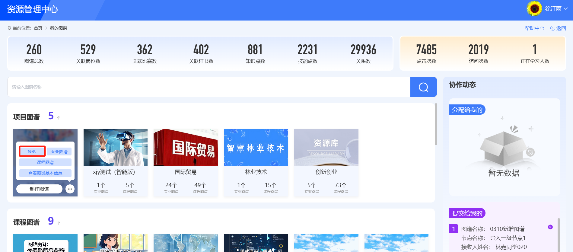 项目图谱预览