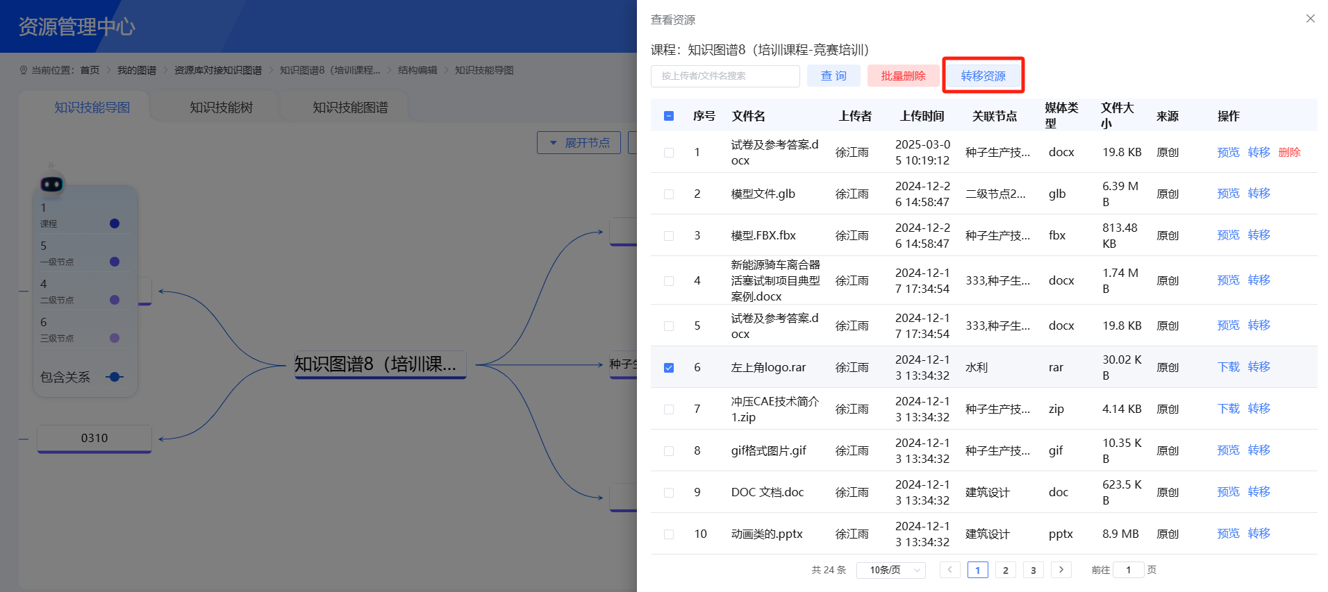 知识技能导图