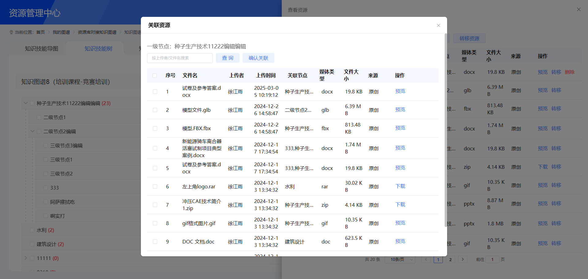 知识技能树