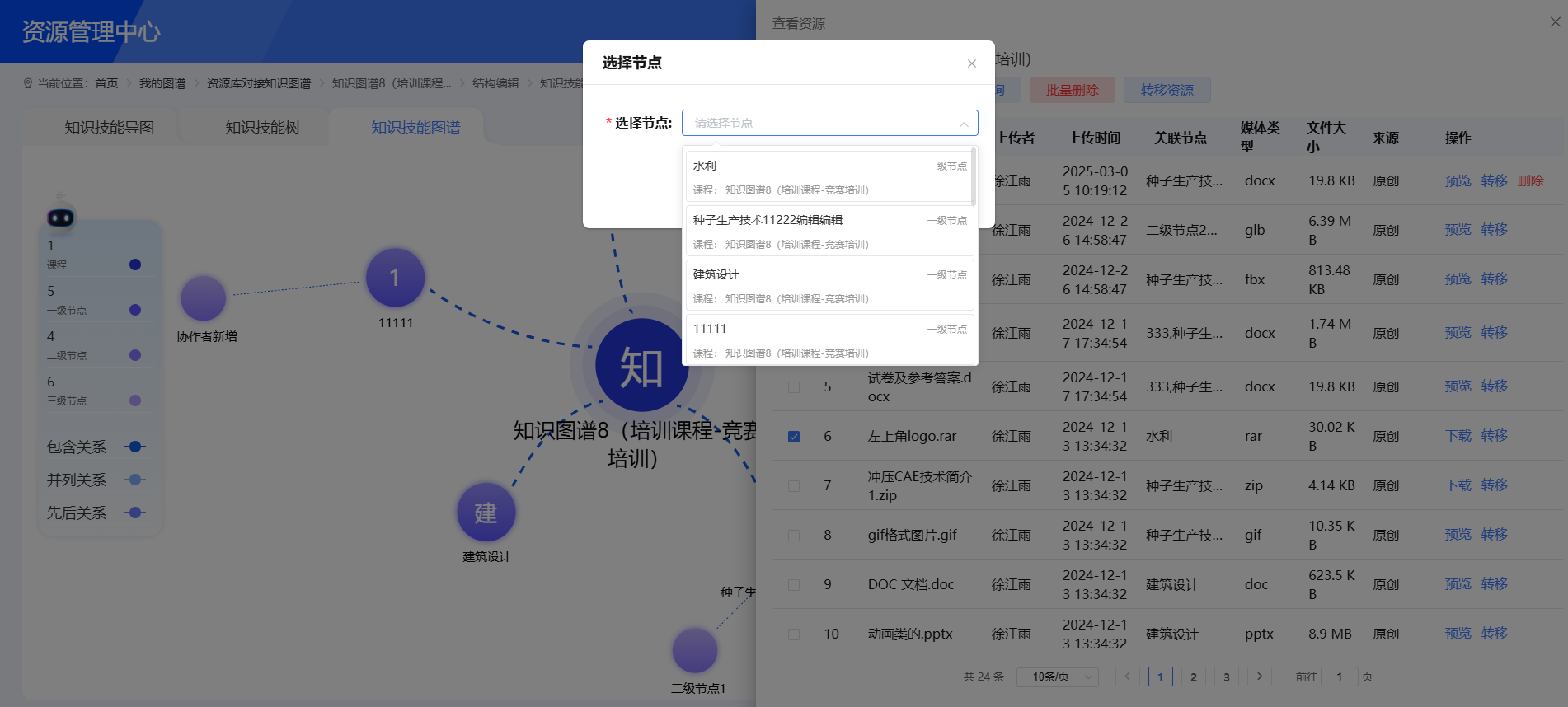 知识技能图谱