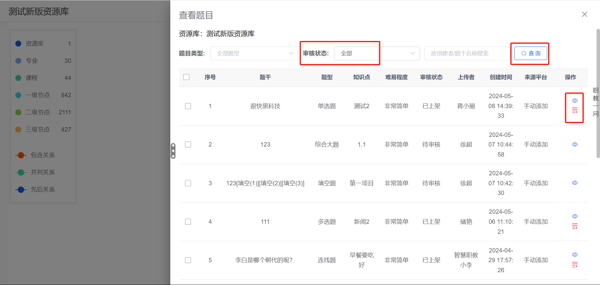 项目知识图谱