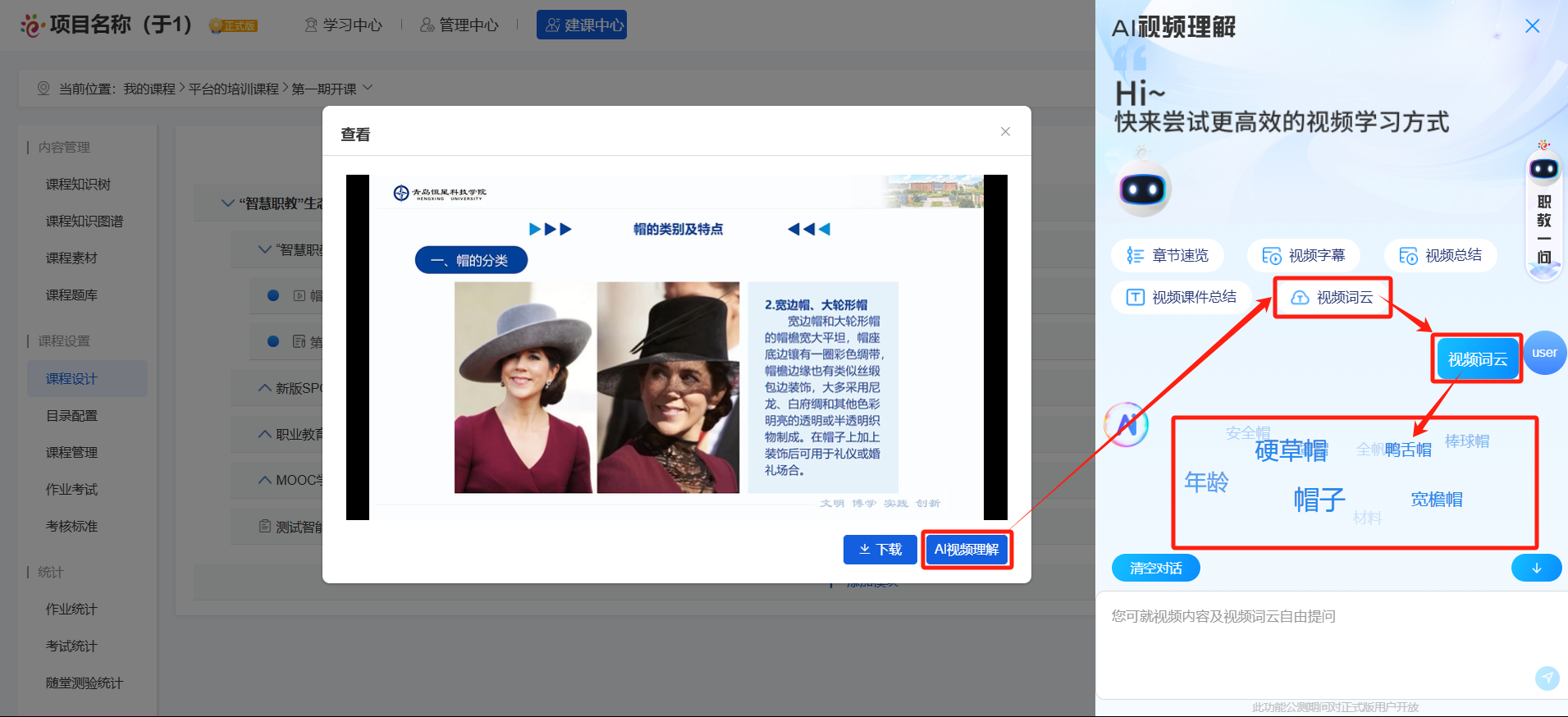 AI视频理解
